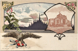 1906-cartolina Pubblicitaria Esposizione Internazionale Di Milano - Advertising