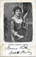 1920circa-Milano Costumi Lombardi Brianzola - Ambachten