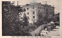 1925ca.-Abano Terme, Padova, Hotel Turistico, Hotel Trieste Vittoria Stablimento - Padova (Padua)