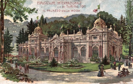 1911-Torino, Monumento, Palazzo Della Moda, Animata, Viaggiata - Autres & Non Classés