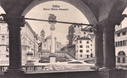 1925ca.-Feltre, Belluno, Vista Della Piazza, Piazza Vittorio Emanuele, Non Viagg - Belluno