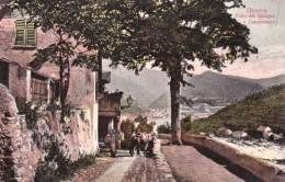 1908-Genova, Valle Del Bisagno E Camposanto, Viaggiata - Genova (Genoa)