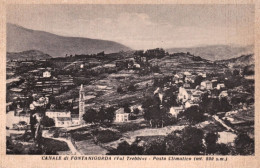 1925-ca.-Canale Di Fontanigorda, Genova, Panorama Della Cittadina, Non Viaggiata - Genova (Genua)