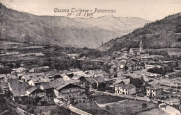 1913-Cesano Torinese, Torino, Panorama Della Cittadina, Viaggiata - Other & Unclassified