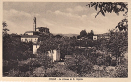1925ca.-Calco, Como, La Chiesa Di S.Vigilio, Non Viaggiata - Como