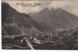 1915-Vinadio Cuneo, Panorama, Valle Stura, Viaggiata - Cuneo