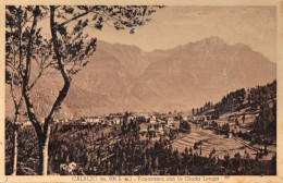 1935-Calalzo Belluno, Panorama Con La Croda Longa, Viaggiata - Belluno