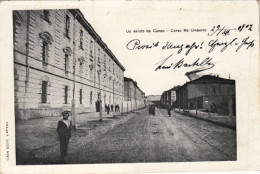 1903-Cuneo, Corso Re Umberto, Bambino In Abito D'epoca, Viaggiata - Cuneo