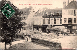 SELECTION -  VERNON  -  Les Foins Sur La Place Alphonse Barette - Vernon