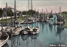 1954-Bellaria Forli', Imbarcazioni Nel Porto, Non Viaggiata - Forlì