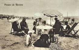 1920-ca.-Riccione Forli', Pensieri Da Riccione, Bagnanti In Costume D'epoca Sull - Forlì