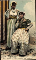 CPA Maghreb, Szenen Und Typen, Tunesische Jüdische Frauen - Costumes
