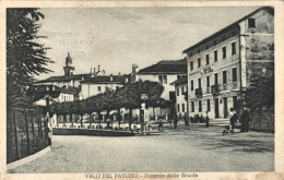 1935-Valli Del Pasubio Vicenza, Piazzale Delle Scuole, Viaggiata - Vicenza