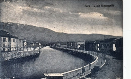 1920-ca.-Sora Frosinone, Viale Simoncelli, Viaggiata - Frosinone