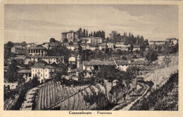 1940-Cossombrato Asti, Panorama, Viaggiata - Asti