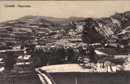1930-ca.-Cessole Asti, Panorama - Alessandria