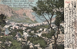 1904-Capri Napoli, Panorama, Viaggiata - Napoli (Napels)