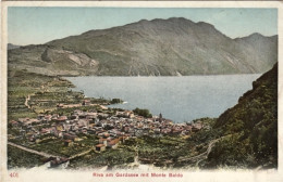 1910-ca.-Riva Del Garda Trento, Panorama Riva Am Gardasee Mit Monte Baldo - Trento