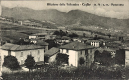 1929-Asso Como, Panorama Altipiano Della Vallassina E Caglio, Viaggiata - Como