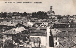 1921-Somma Lombardo Varese, Panorama, Viaggiata - Varese