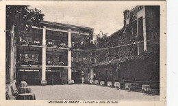 1933-Recoaro Di Broni Pavia, Terrazzi E Sala Da Ballo, Viaggiata - Pavia