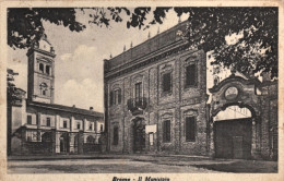 1950-Breme Pavia, Il Municipio, Viaggiata - Pavia