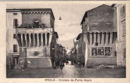 1920-ca.-Imola Bologna, Entrata Da Porta Appia, Animata - Imola