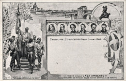 1904-ca.-Pavia, Cartolina Commemorativa Giugno1900, Monumento Alla Famiglia Cair - Heimat