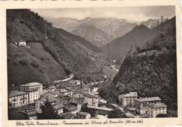 1941-Piazza Brembana Bergamo, Panorama Alta Valle Brembana, Viaggiata - Bergamo