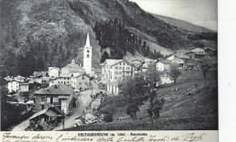 1915-Valtournanche Aosta, Panorama, Viaggiata - Aosta
