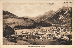 1928-Bormio Sondrio, Panorama Dal Sassello, Viaggiata - Sondrio