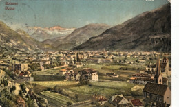 1922-Bolzano Bozen, Panorama, Viaggiata - Bolzano (Bozen)