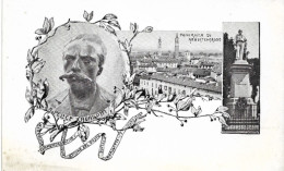 1910circa-Panorama Di Abbiategrasso E Busto Di Felice Cavallotti - Milano (Milan)
