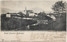 1914-Belluno Santa Giustina Bellunese - Belluno