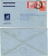 ARGENTINA 1949  AIRMAIL  LETTER SENT FROM BUENOS AIRES TO TORINO - Brieven En Documenten