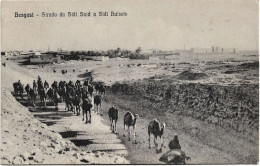 1913-Libia-Bengasi Strada Da Sidi Soid A Sidi Bulsein - Libyen