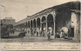 1904-Milano Lazzaretto, Viaggiata - Milano (Mailand)