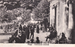 1926-Frosinone Fiuggi Bella Animazione Interno Stabilimento, Cartolina Viaggiata - Frosinone