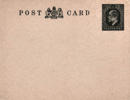 1910circa-Gran Bretagna Intero Postale Nuovo Re Edoardo VII - Storia Postale