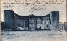 1925-Catania Castello Ursino, Cartolina Viaggiata - Catania