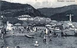 1947-Genova Moneglia Scene Balneari, Con Interessante Affrancatura Multipla - Genova (Genua)