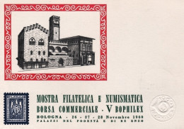 1960-Bophilex Mostra Filatelica E Numismatica Cartolina Viaggiata - Expositions