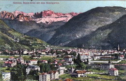 1918-Sud Tirol Bozen Gries Mit Dem Rosengarten, Cartolina Viaggiata - Bolzano (Bozen)