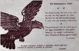 1917-Aquila Di Roma 10 Settembre1917 - Patriotic
