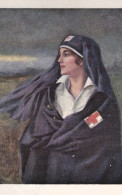 1917-Crocerossina Cartolina Datata Ma Non Viaggiata - Patriotic