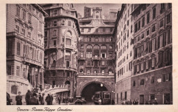 1930ca.-Genova Piazza Filippo Corridoni Animata Tram - Genova (Genua)