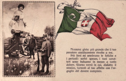 1916-cartolina Patriottica Viaggiata - Heimat