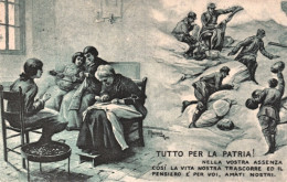 1916-Tutto Per La Patria!, Cartolina Viaggiata - Heimat