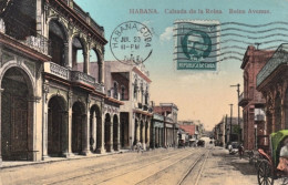 1917-Cuba Habana Calzada De La Reina, Diretta In Italia - Autres & Non Classés