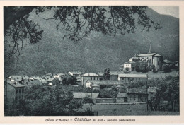 1930circa-Valle D'Aosta Chatillon Scorcio Panoramico - Aosta